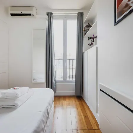 Appartamento Luminous 1bdr Witha C&balcony-marais Louvre